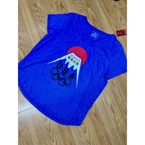 XL - Tokyo Olympics USA tee - blue NWT - Picture 2 of 7